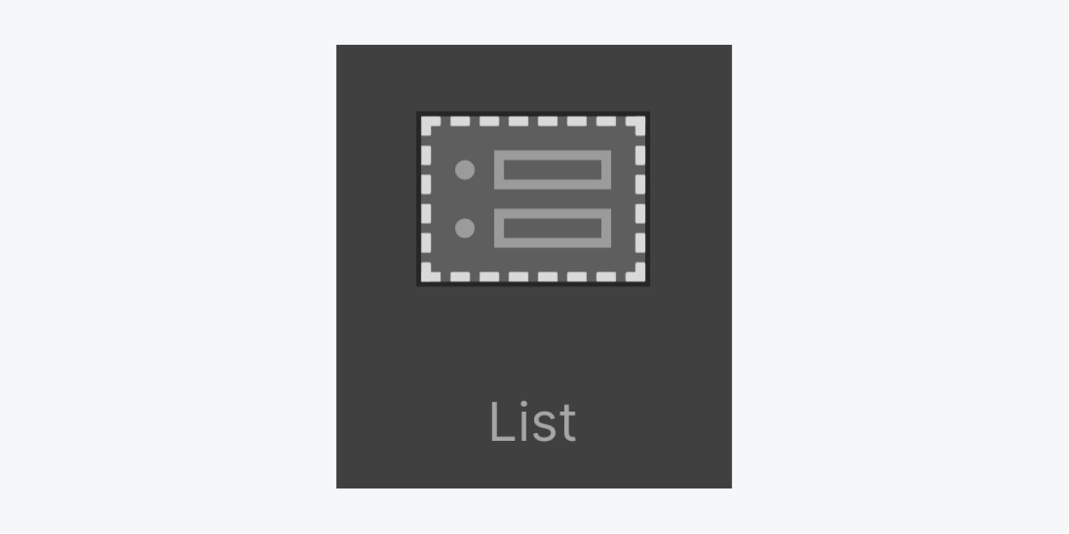 The Index element symbol.